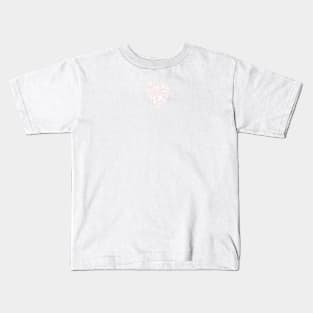 Nature Love Heart - Pink. Kids T-Shirt